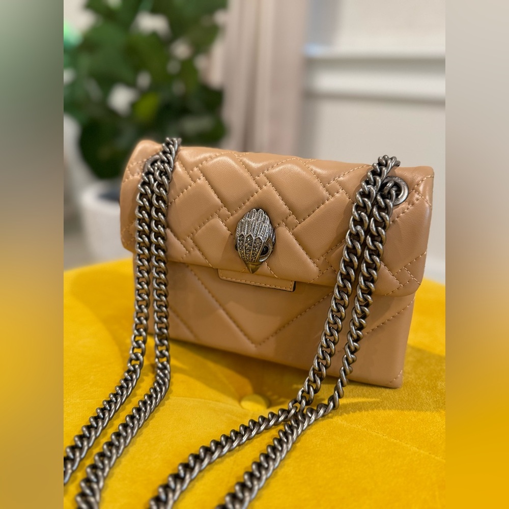 Kensington Tan Quilted leather Kensington Mini Shoulder Bag